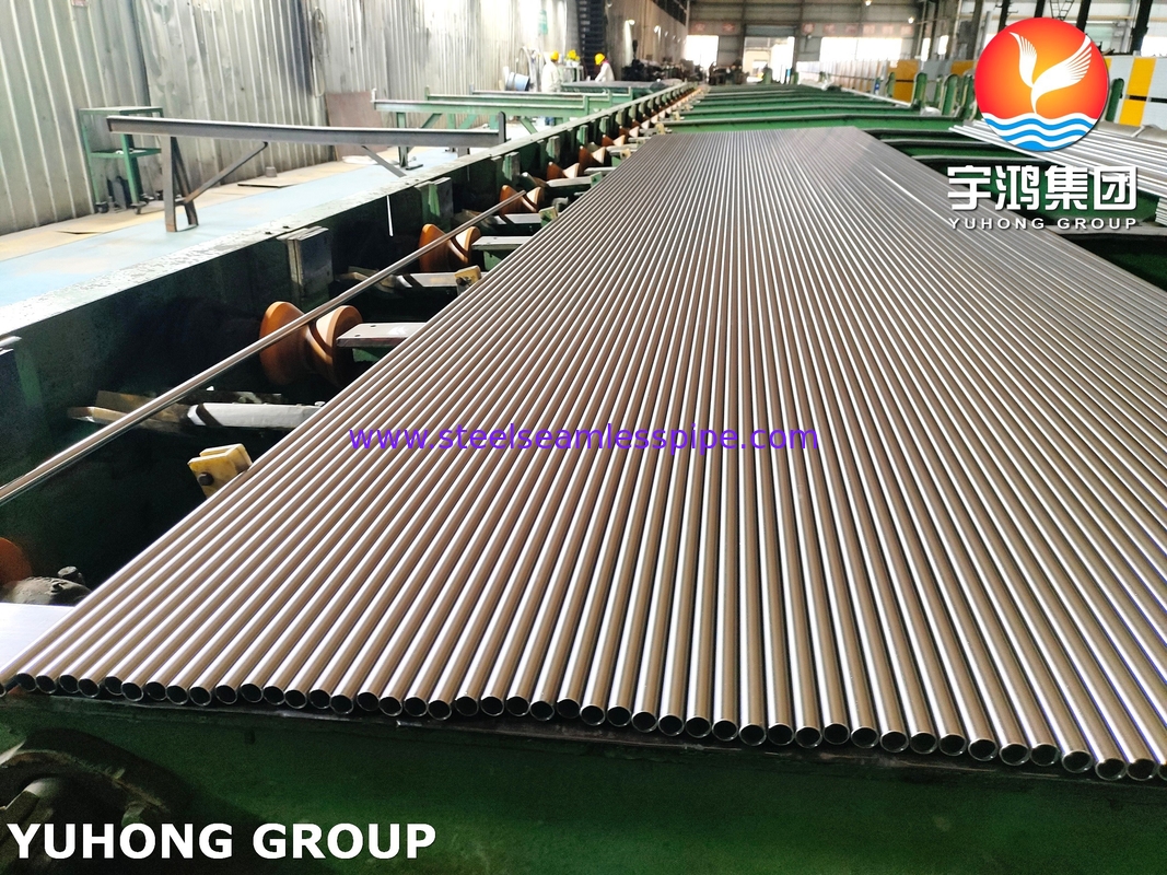 Ống thép không gỉ mactenxit liền mạch A268 TP410, Dùng cho bộ hâm nóng trong nhà máy nhiệt điện