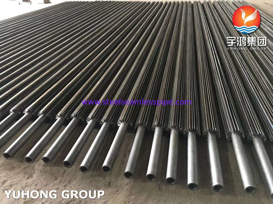 Ống cánh dọc ASTM SA210 Gr A1 với cánh thép carbon cho bộ trao đổi nhiệt