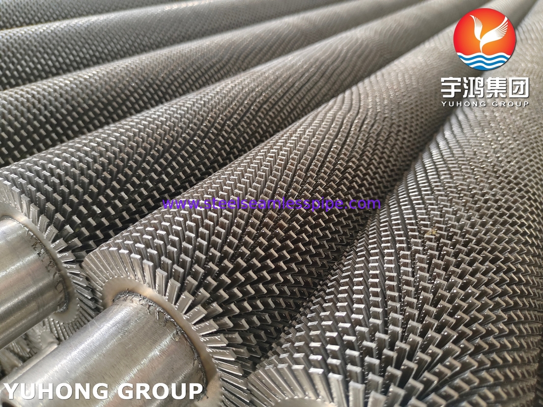 ASME SA192 Carbon Steel Serrated Fin Tube With CS Fin Strip For Economizer And Heat Recovery (Màn ống ngây ngô bằng thép cacbon với dải ngây ngô CS để tiết kiệm và phục hồi nhiệt)