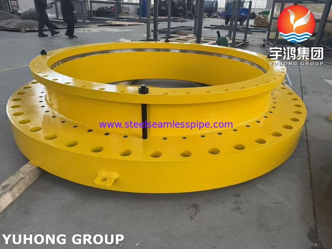 Đồ gá thử thủy lực bằng thép carbon SA266 GR2 cho bộ trao đổi nhiệt dạng ống chùm, tuân thủ NACE MR0175