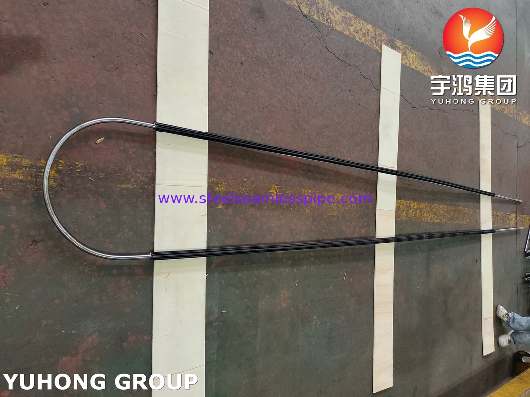 Ống thép cacbon ASTM A179 U-bend có vây hàn dọc cho các dự án lọc dầu