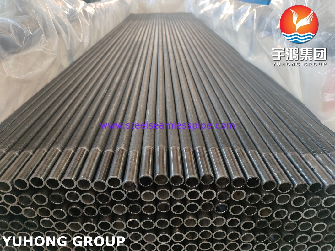 Carbon Steel Tube A333 GR.1 Low Fin Tube For Evaporators and Chillers