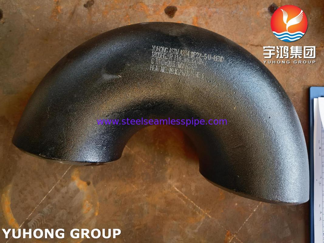 ASTM A234 WP22-S 180° Elbow Alloy Steel Return Bend For Cooling System
