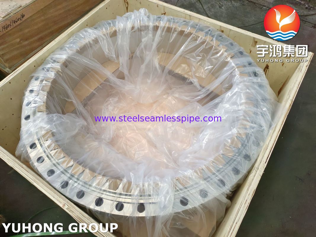 ASTM A182 F310 WN RTJ Face Stainless Steel Pipe Forged Flange cho nhà máy hóa dầu và điện