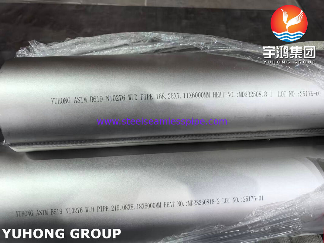 ASTM B619 UNS N10276 ống hợp kim niken Hastelloy C276 ống hàn