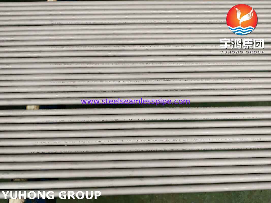 ASTM A213 TP310S Ống không may thép không gỉ Austenitic nhiệt độ cao & chống ăn mòn cho nồi hơi và lò