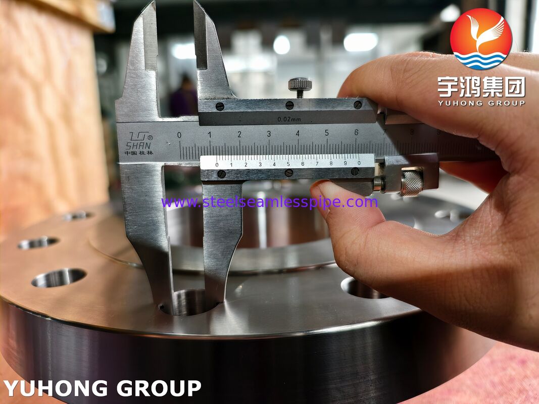 Mặt bích thép hợp kim niken Monel 400 ASTM B564 N04400 rèn, mặt nhô lên