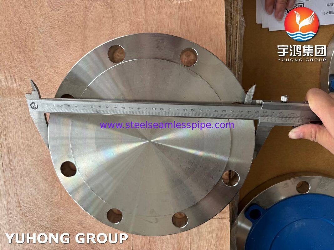 ASME SA182 F304 Thép không gỉ Austenitic Mặt bích rèn cho Hệ thống đường ống công nghiệp Tuân thủ Tiêu chuẩn ASME B16.5