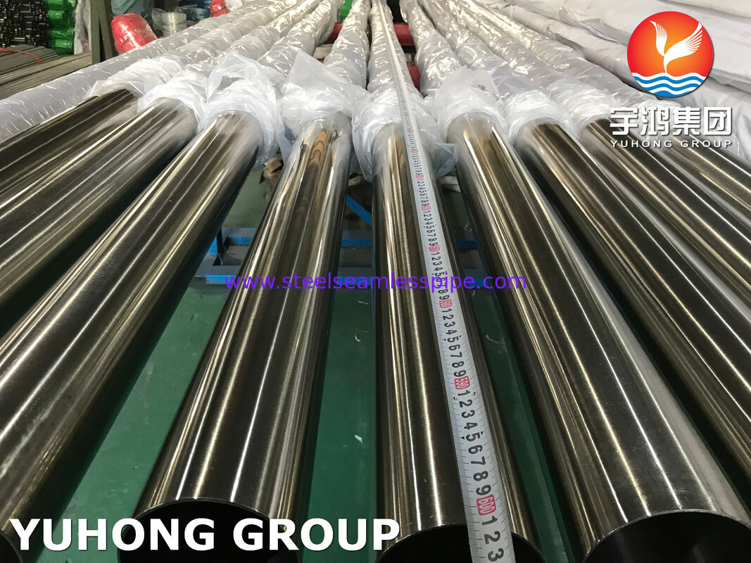 320 / 240 Grit ASTM A269 TP304L Stainless Steel Bright Annealed Tube Cho ứng dụng vệ sinh