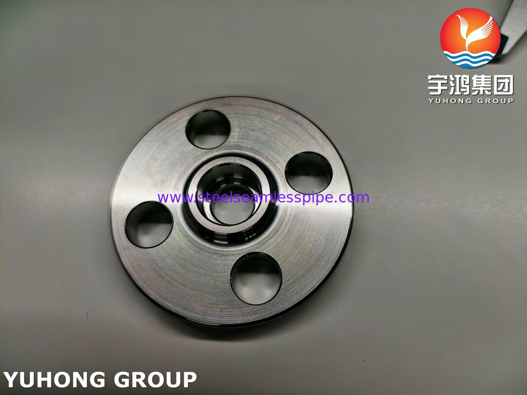 ASTM A182 F53 UNS S32750 1.4410 Super Duplex Stainless Steel Socket Weld RF Flange với dòng nước flange