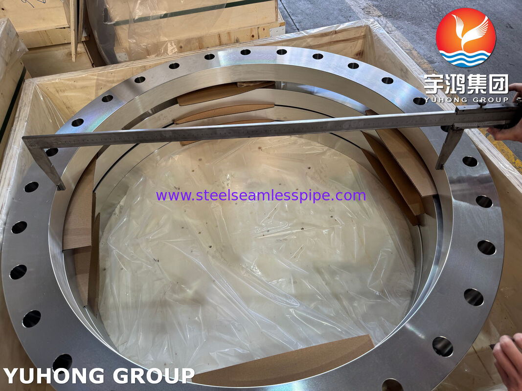 Mặt bích tấm EN1092-1 Loại 01A Thép không gỉ A182 F316L Mặt bích phẳng