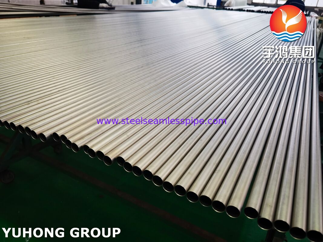 Bụi titan Bụi hợp kim titan ASME SB338 UNS 50400 cho máy ngưng tụ, Máy bay bốc hơi trao đổi nhiệt, hệ thống hóa học, thiết bị biển, nhà máy khử muối, nhà máy điện, thiết bị quy trình công nghiệp