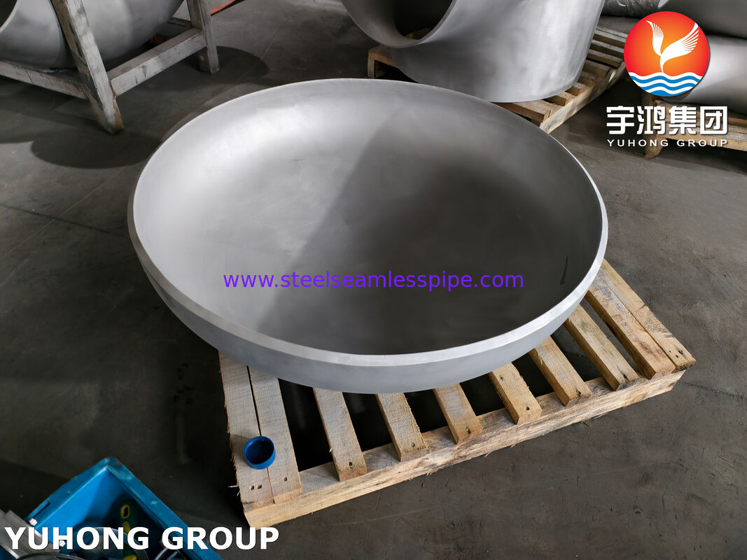 ASME SA403 / ASTM A403 WP304H Nắp cuối ASME B16.9 Phụ kiện ống mông bằng thép không gỉ