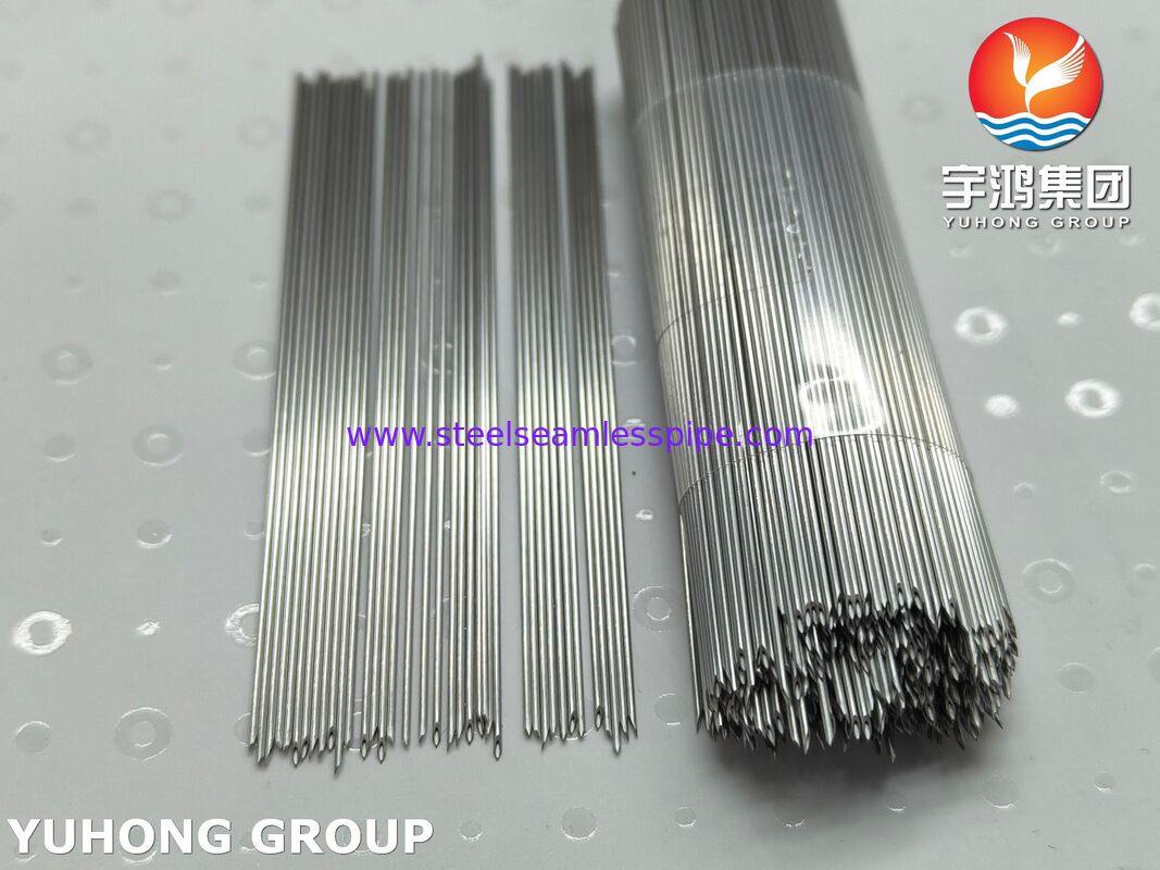 SUS304 ống kim cắt đằng sau bằng thép không gỉ y tế, IV Cannula cho sử dụng một lần ISO9626