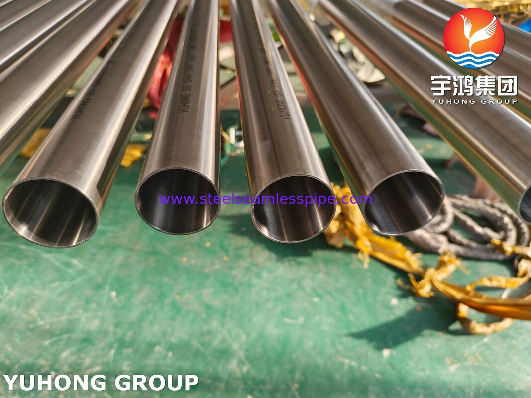 3A ASME SA270 TP304 Ống không may thép không gỉ vệ sinh cho ngành công nghiệp đường MP EP