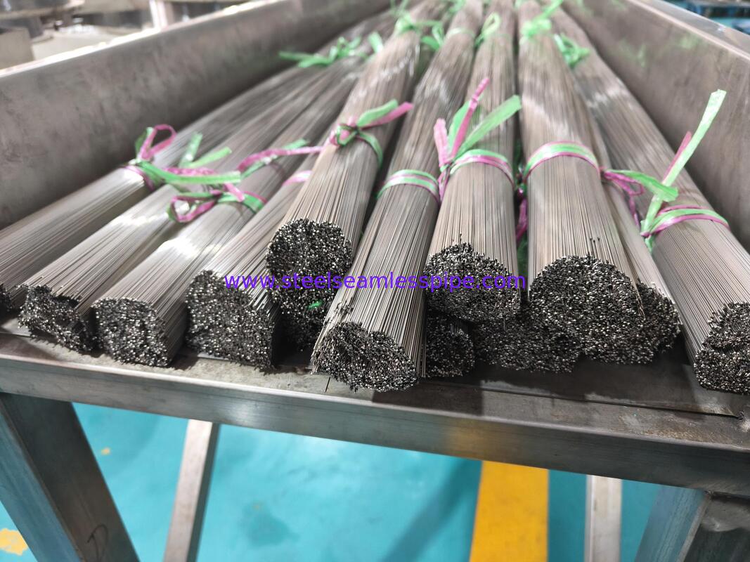 ISO9626 SUS304 SUS316L Bụi mạch máu hàn bằng thép không gỉ cho phụ kiện thiết bị y tế