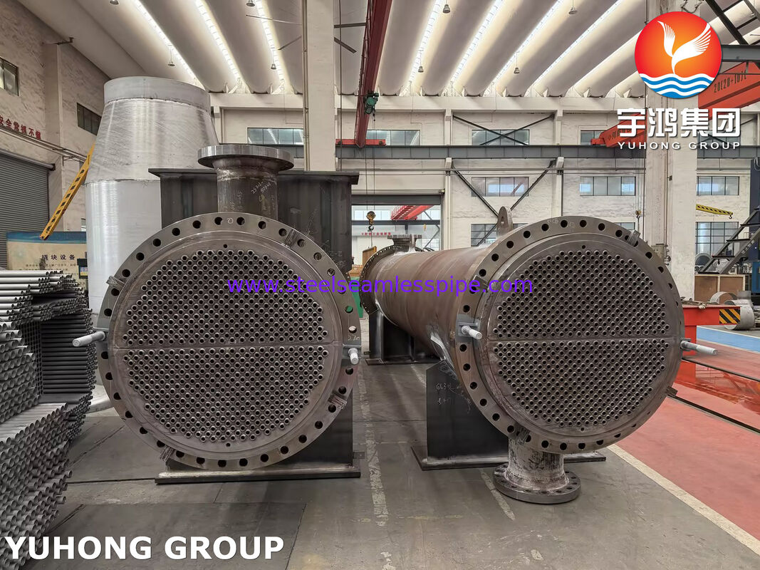 ASME U Stamp TEMA Máy trao đổi nhiệt lớp R cho máy lọc hydro giai đoạn 1