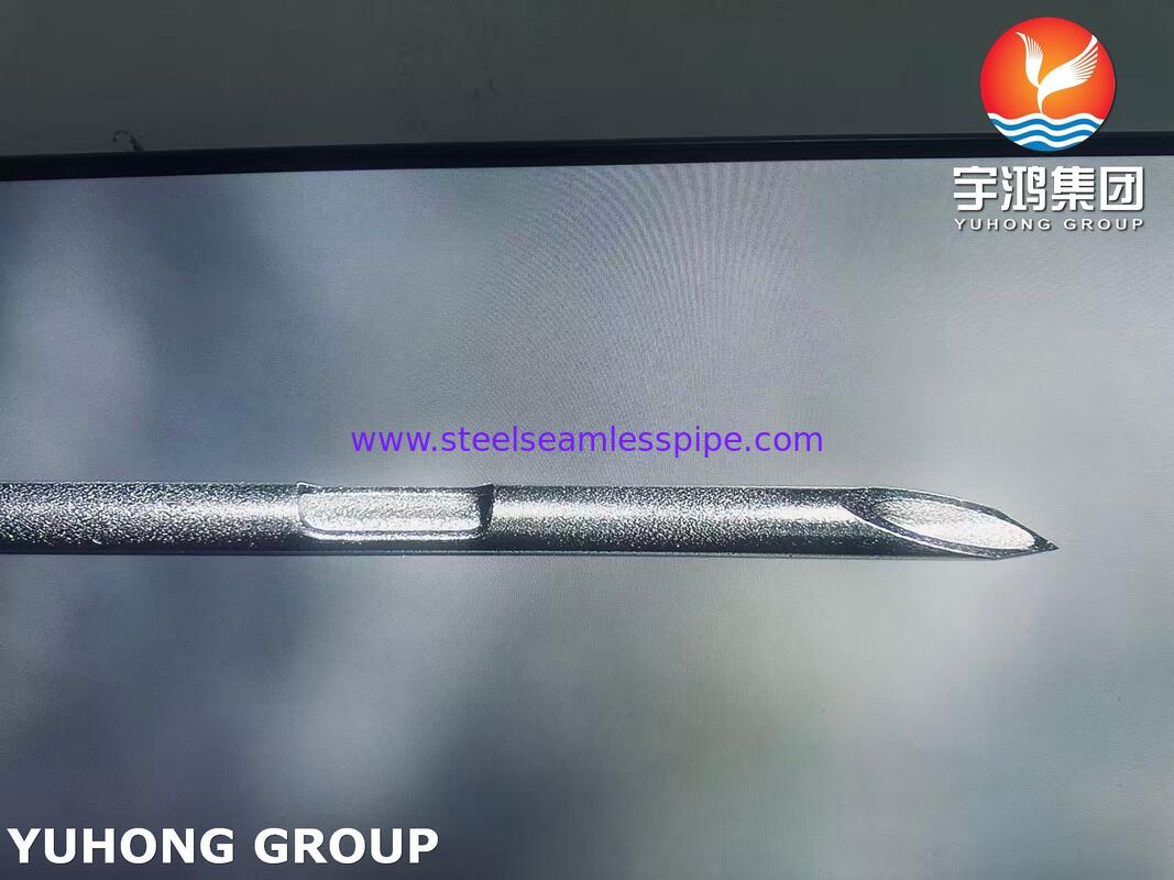 Thép không gỉ cấp y tế cắt đứt ống kim đinh cho ống thông IV ISO9626 SUS304