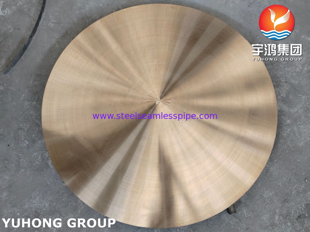 Đĩa Đồng Hợp Kim Rèn Tròn Phôi Tấm Đồng Thau Hải Quân ASME SB171 UNS C46400