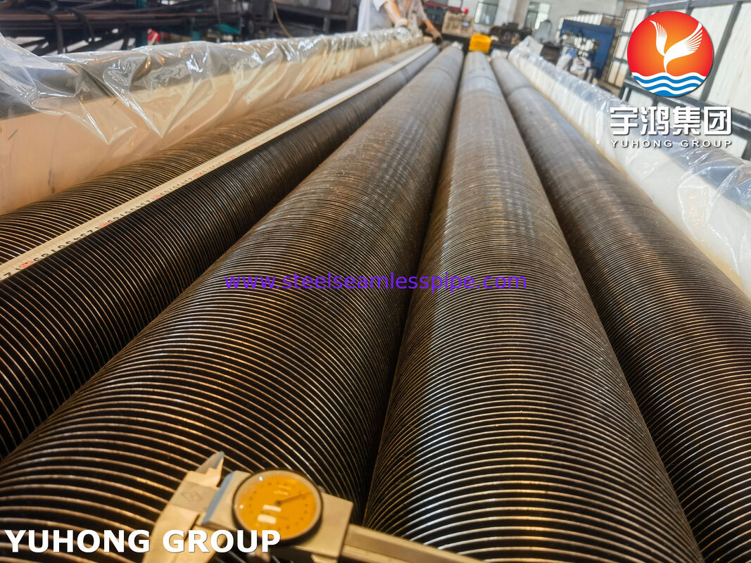 Ống cánh hàn tần số cao cho thu hồi nhiệt thải – Thép không gỉ ASTM A269 TP321