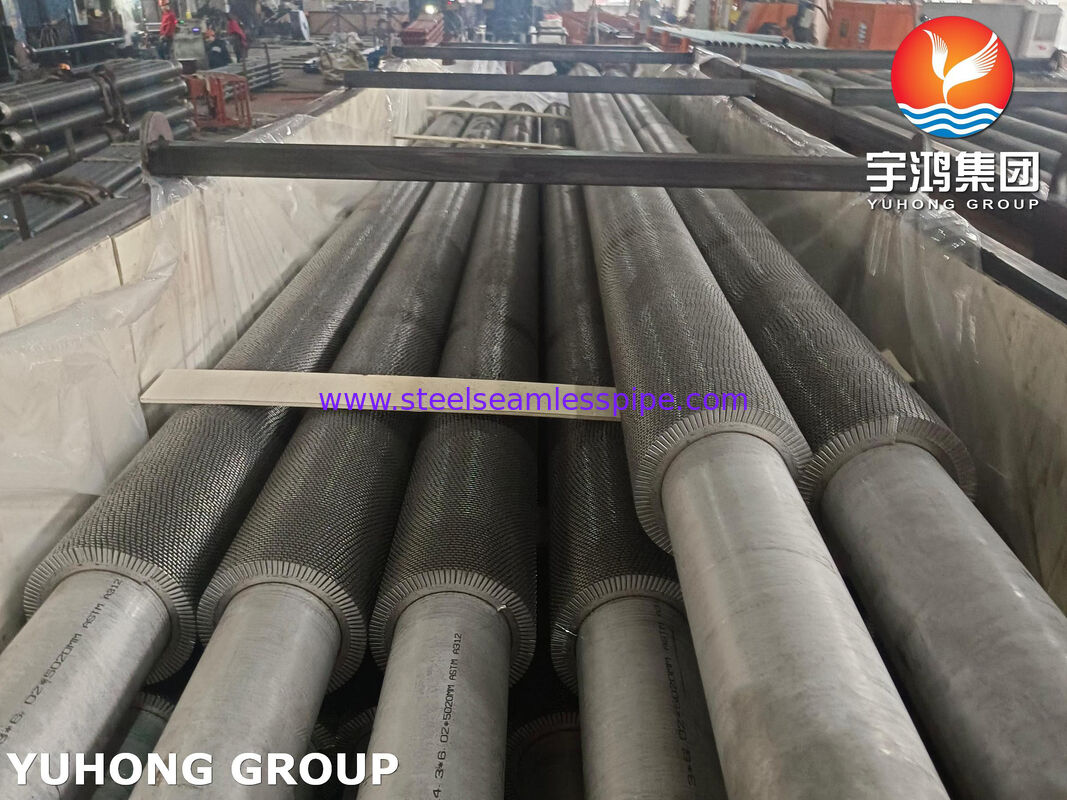 Các ống có vây sợi cao hiệu suất ASTM A312 TP304H để sản xuất điện nhiệt