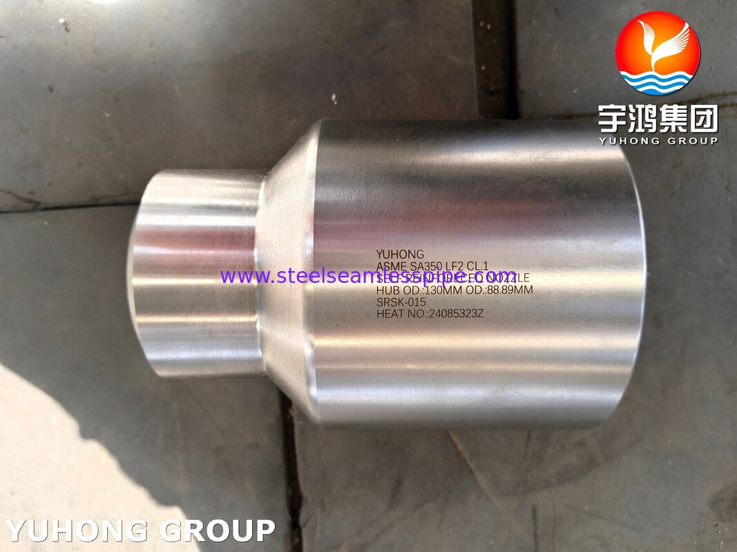 Vòi tự gia cố ASTM A350 LF2 rèn cho Bình áp lực và Bộ trao đổi nhiệt