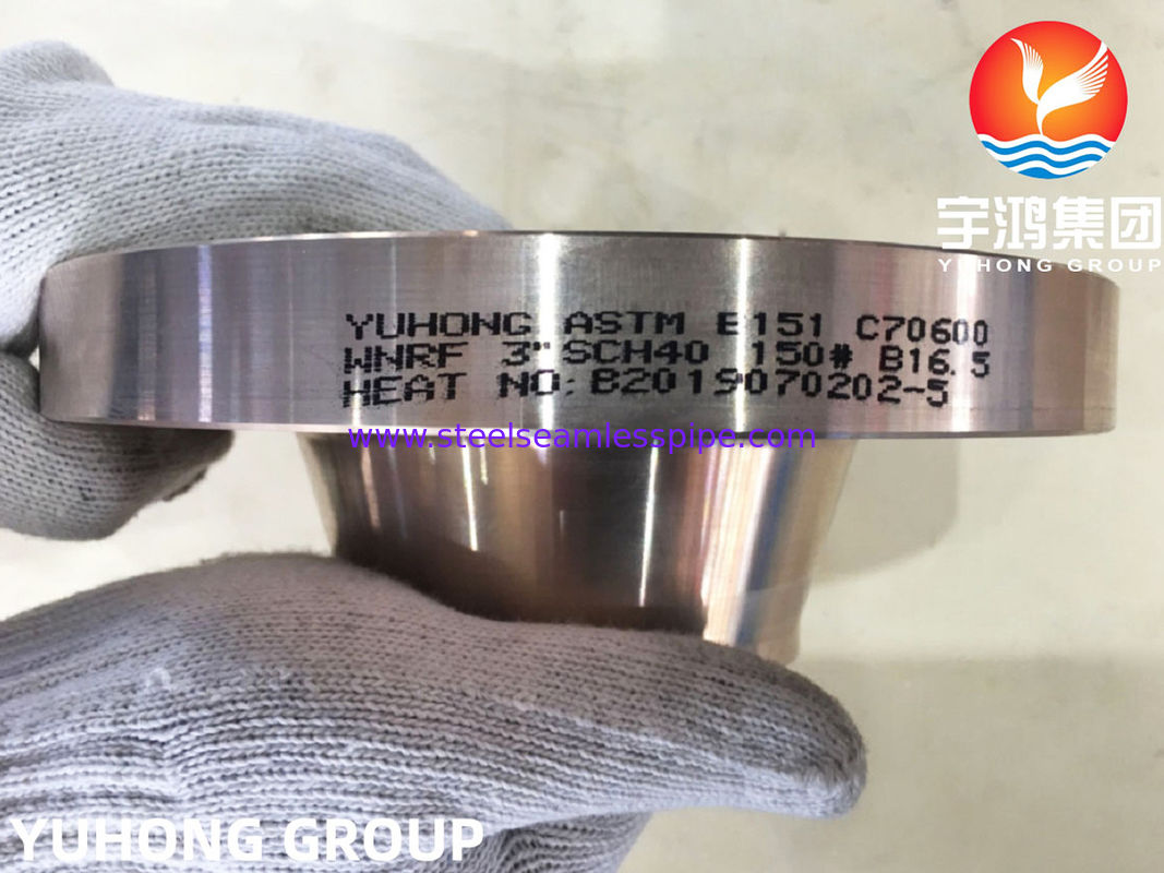 MẶT BÍCH CỔ HÀN NICKEL ĐỒNG B151 C70600 / DIN 2.0872 LOẠI RF