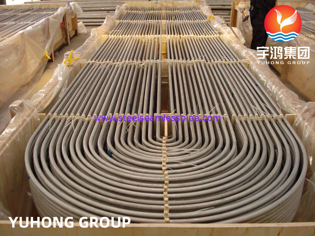 ống trao đổi nhiệt ASTM A213 TP316 / TP316L / TP316Ti / TP316H / TP904L U Bend Tube, cho ứng dụng gói ống