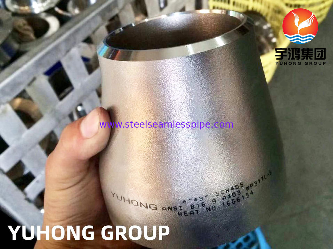 ASTM A403 WP317L thép không gỉ Concentric Reducer