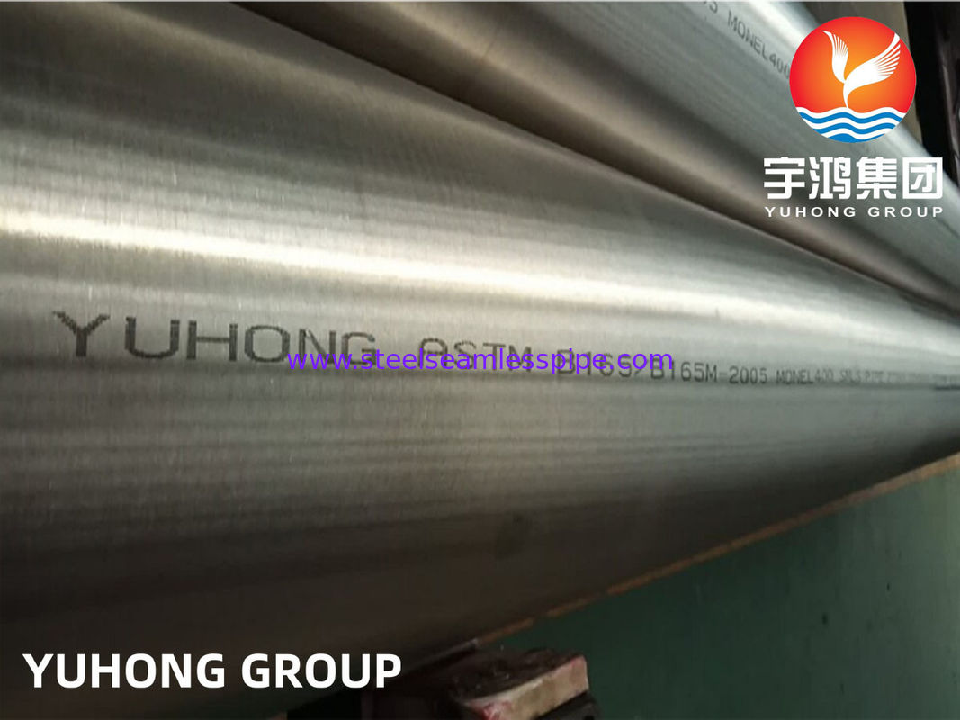 Ống liền Monel 400 ASTM B165 Hợp kim Niken Chống ăn mòn Chịu nhiệt Cao cho Kỹ thuật Hàng hải