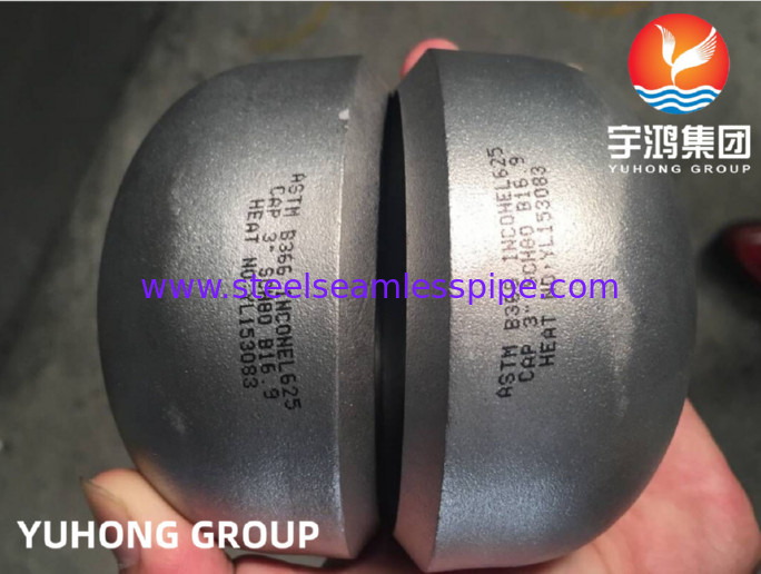 ASTM B366 UNS NO6625 / Inconel 625 Cap DIN 2.4856 Butt Weld phù hợp B16.9