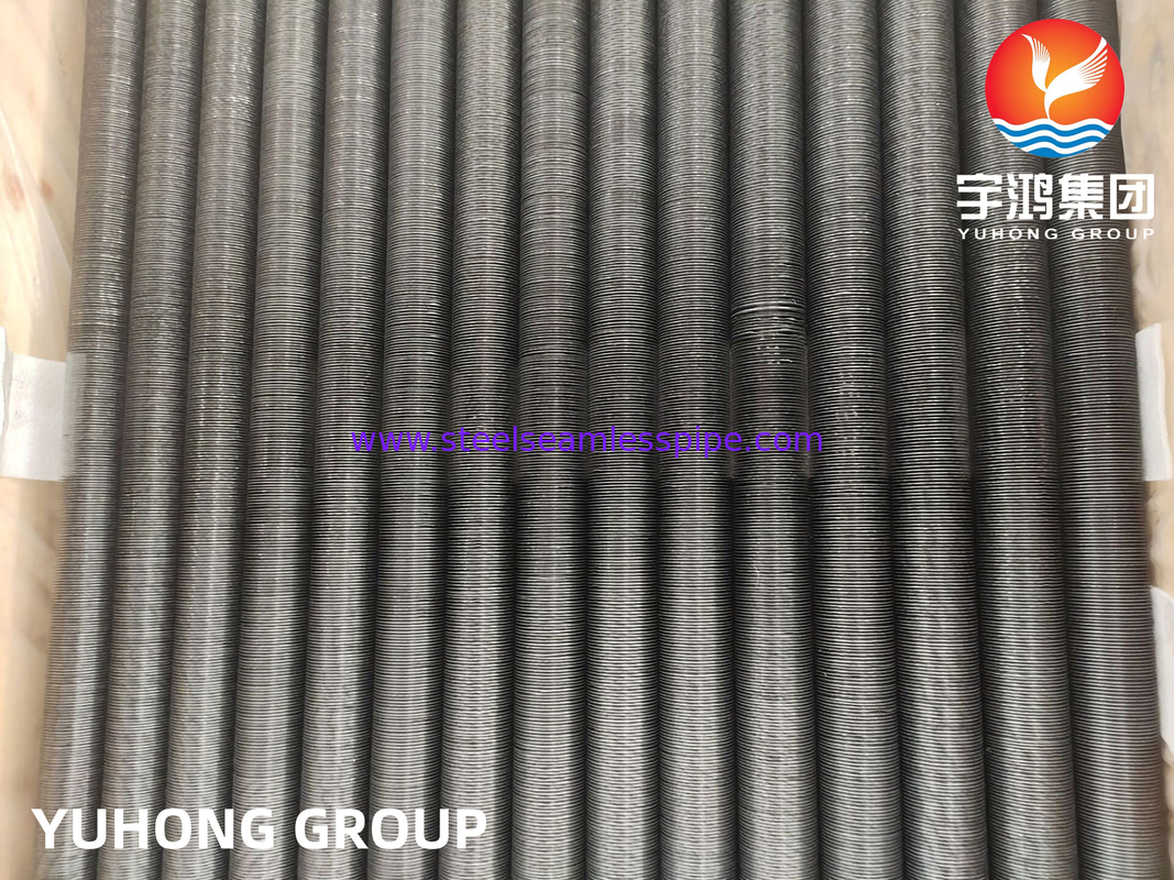 Bụi ngực nhúng, ống thép carbon ASTM A179 với ngực nhôm 1060 cho máy trao đổi nhiệt