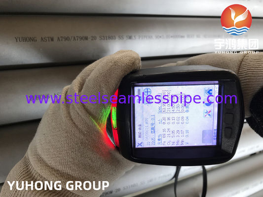 ASTM A790 UNS S32750（2507, 1.4410), Ống thép không gỉ siêu kép, PREN>40