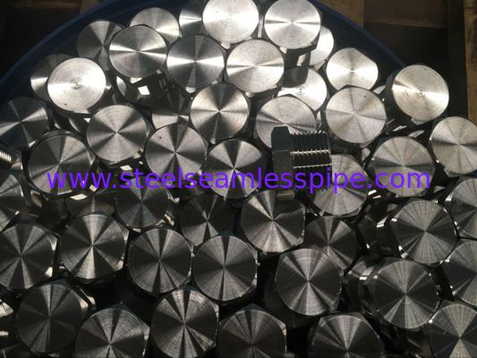 Rèn thép nối ống tròn 4 "NB Lớp 1000 A105 S / A105 / ASTM B564 rèn khớp nối hợp kim niken