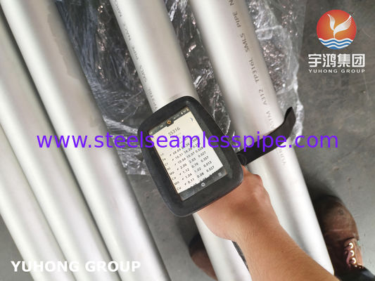 Thép không gỉ liền mạch ống, ASTM A312 TP316Ti, B16.10 &amp; B16.19, 6M, PE / BE, MẶT HOÀN HOT