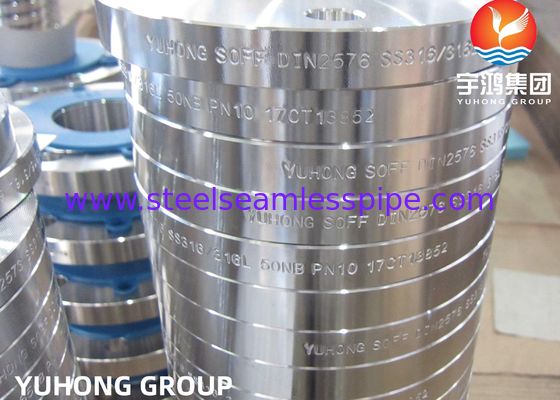 ASTM A182 Tiêu chuẩn F304 F316L Vật liệu Mặt bích bằng thép không gỉ Độ bền cao
