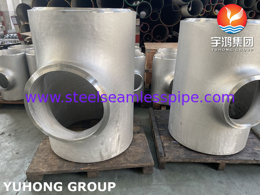 Ống nối liền mạch Phụ kiện bằng thép không gỉ 90 ° 45 ° SR LR Elbow TEE