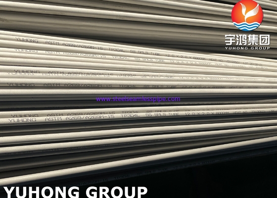 ASTM A269 / A269M-15 TP304 TP304L Ống liền mạch bằng thép không gỉ cho nồi hơi