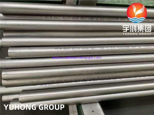 ASTM B407 / ASME SB407 Incoloy 800H (Din 1.4958) UNS N08810 Ống hợp kim niken