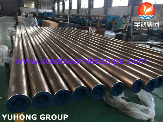 Ống hợp kim đồng liền mạch DIN 86019 B466 CuNi10Fe1.6Mn C70600