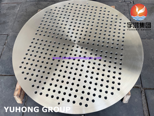 PHẦN TRAO ĐỔI NHIỆT TẤM ỐNG THÉP KHÔNG GỈ ASTM A182 F316L