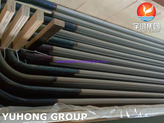 ASTM A213 TP317L Thép không gỉ U uốn cong Ống trao đổi nhiệt 100% ET UT