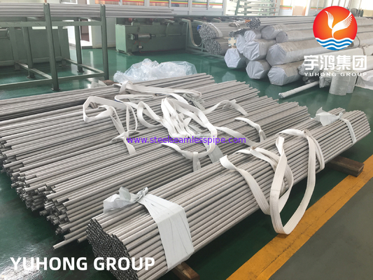 ASTM A213 TP310S Ống liền mạch bằng thép không gỉ được ngâm cho thiết bị trao đổi nhiệt và nồi hơi