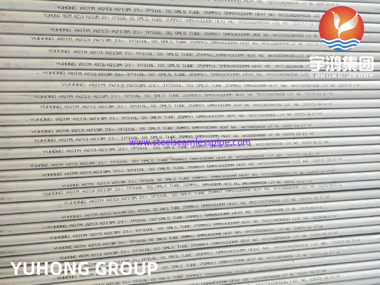 ASTM A213 TP316L Ống liền mạch bằng thép không gỉ được đúc nguội cho thiết bị trao đổi nhiệt và nồi hơi