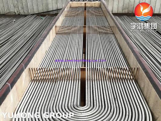U uốn thép không gỉ ASTM A213 TP304L cho nồi hơi và bộ trao đổi nhiệt