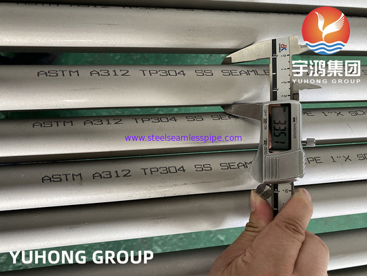 Bơm không thô không may ASTM A312 TP304, Dầu và sử dụng khí đốt