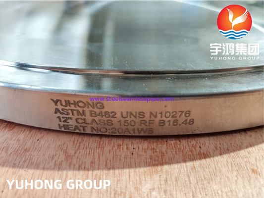 WNRF Hastelloy Flange ASTM B462 C276 Kết nối ống chống ăn mòn