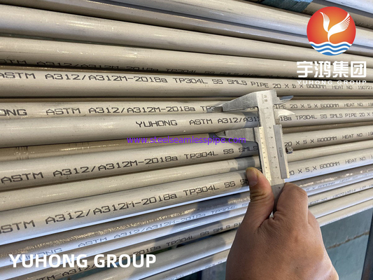 ASTM A312 TP304L SS Dàn / Ống hàn / Ống tròn Có sẵn