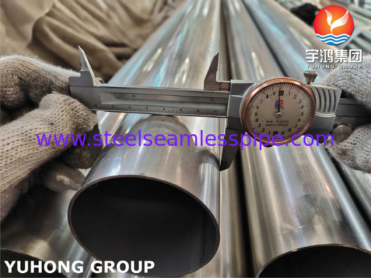 ASTM A249 TP304, 1.4301 Ống hàn bằng thép không gỉ được ủ sáng cho bộ trao đổi nhiệt