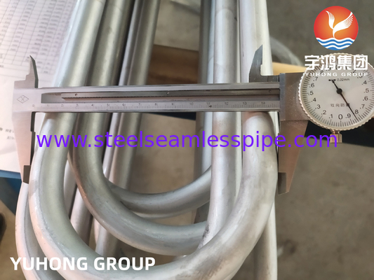 ASME SA213 Thép không gỉ ống nắp TP304L Bend U Boiler Tube